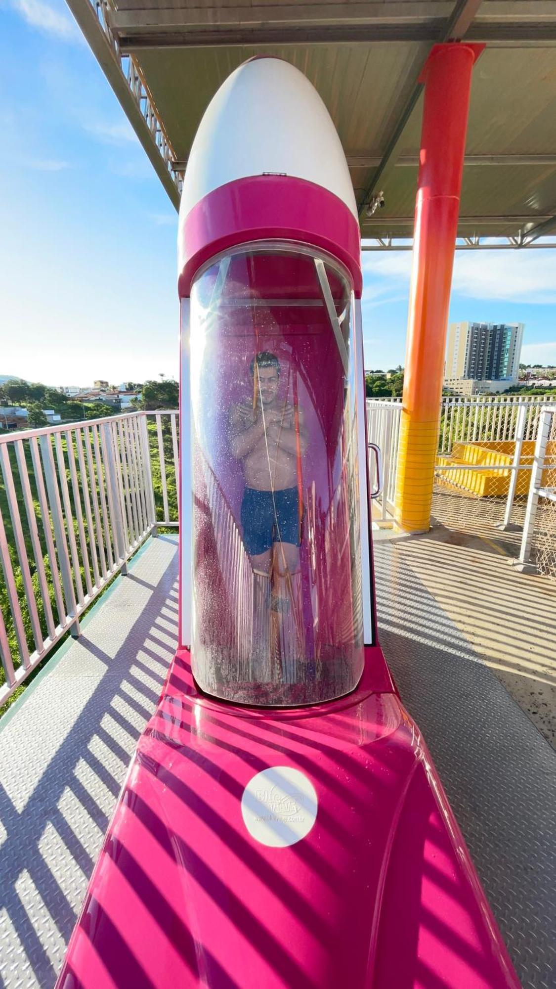 Spazzio Diroma Com Acesso Ao Acqua Park, Splash E Slide Калдас-Новас Экстерьер фото